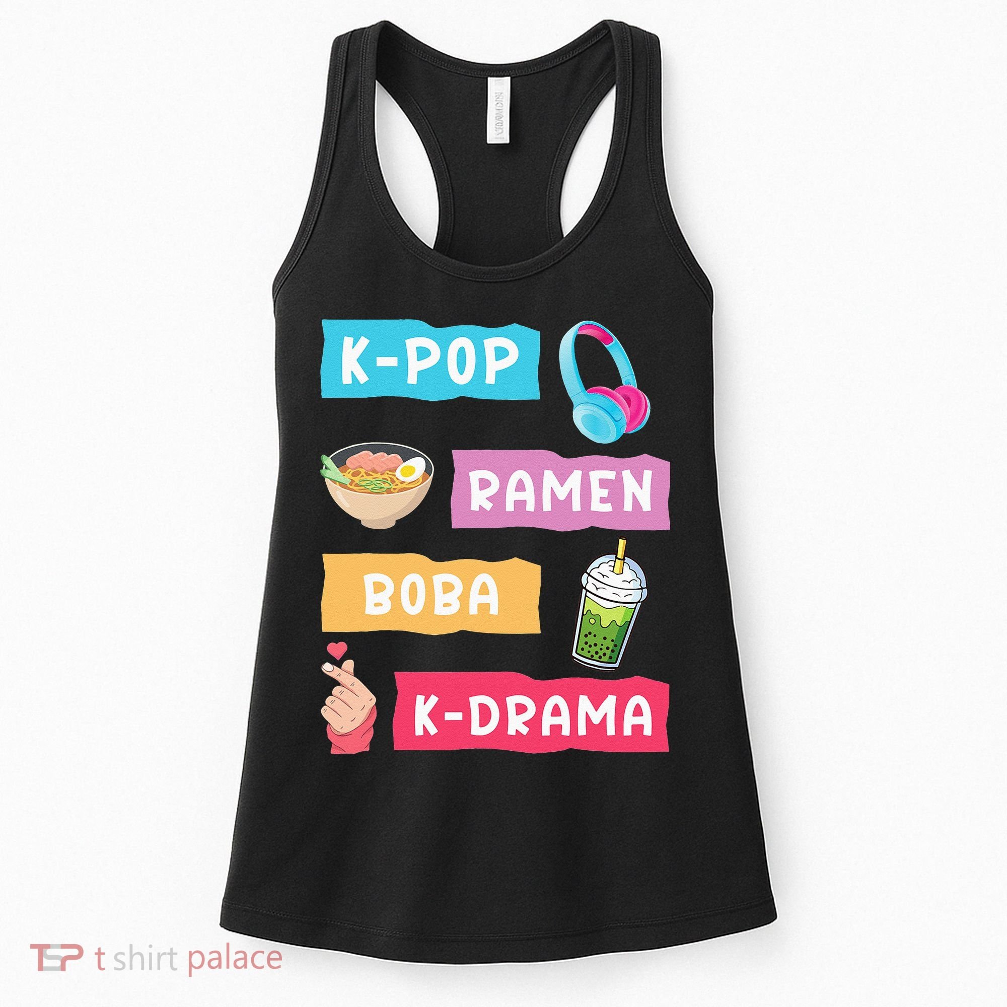 K Pop Fashion For Fans Of Korean K Drama & K Pop Merchandise Women's Tank Top