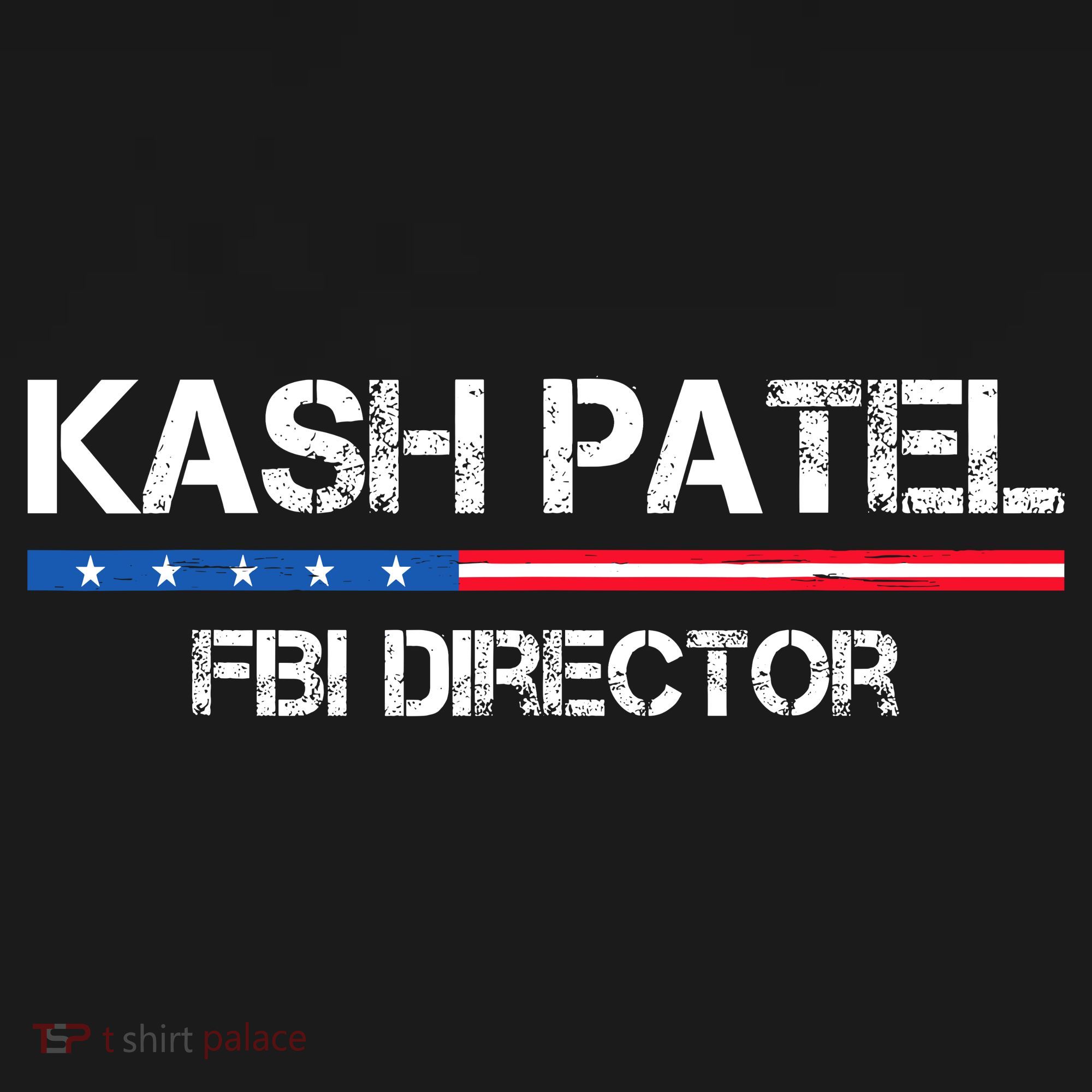Kash Patel Fbi Director USA-Made Doggie Bandana
