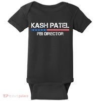 Kash Patel Fbi Director Baby Bodysuit thumb 0