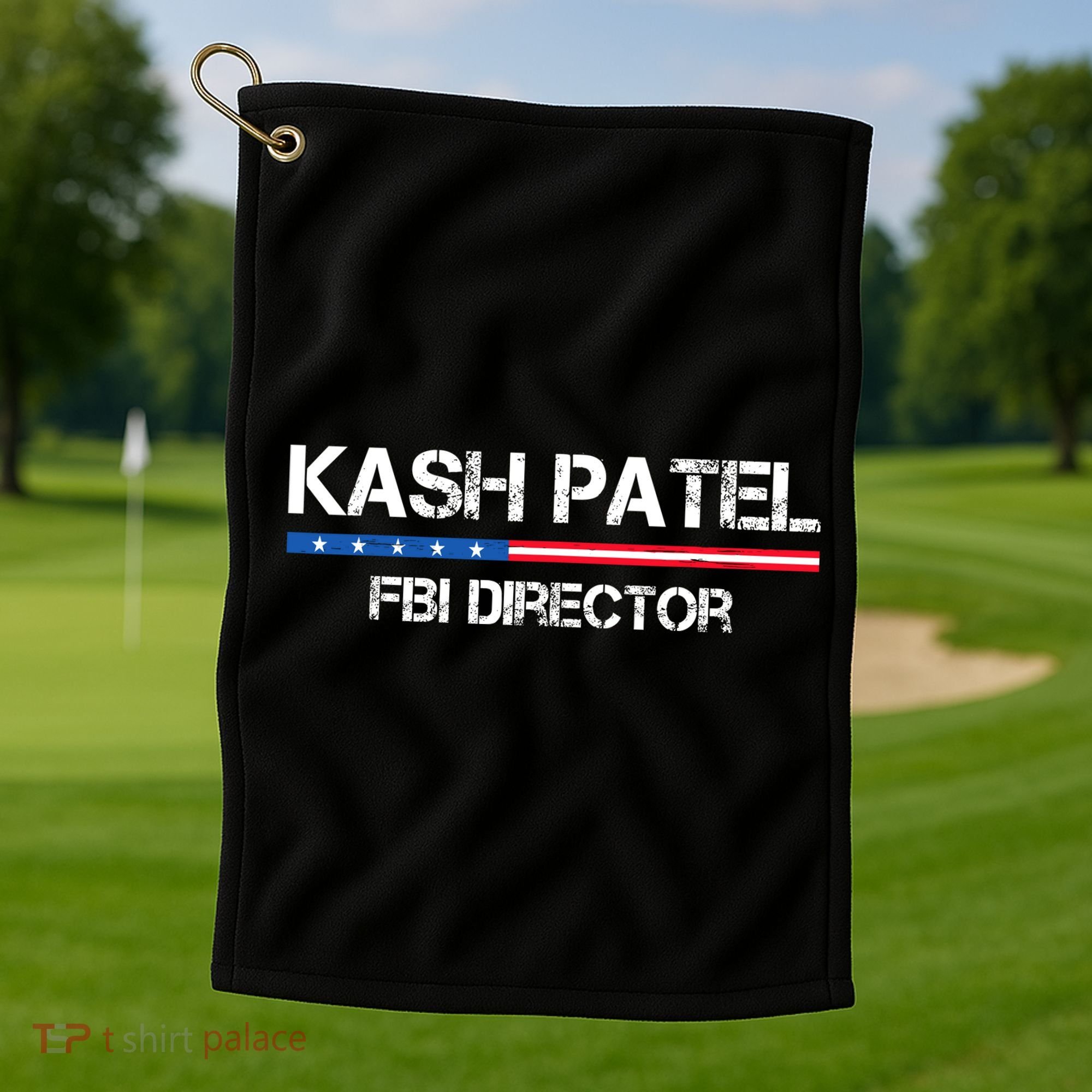 Kash Patel Fbi Director Golf Towel