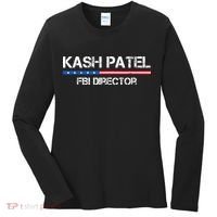 Kash Patel Fbi Director Women's Long Sleeve Shirt thumb 0