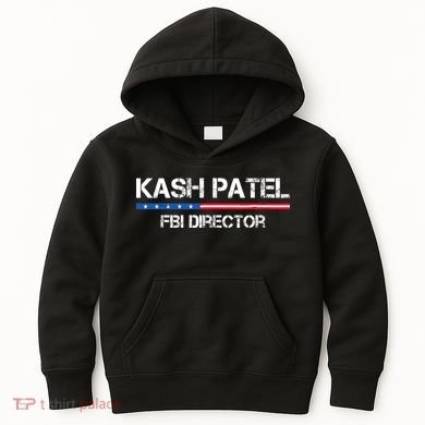 Kash Patel Fbi Director Kids Hoodie