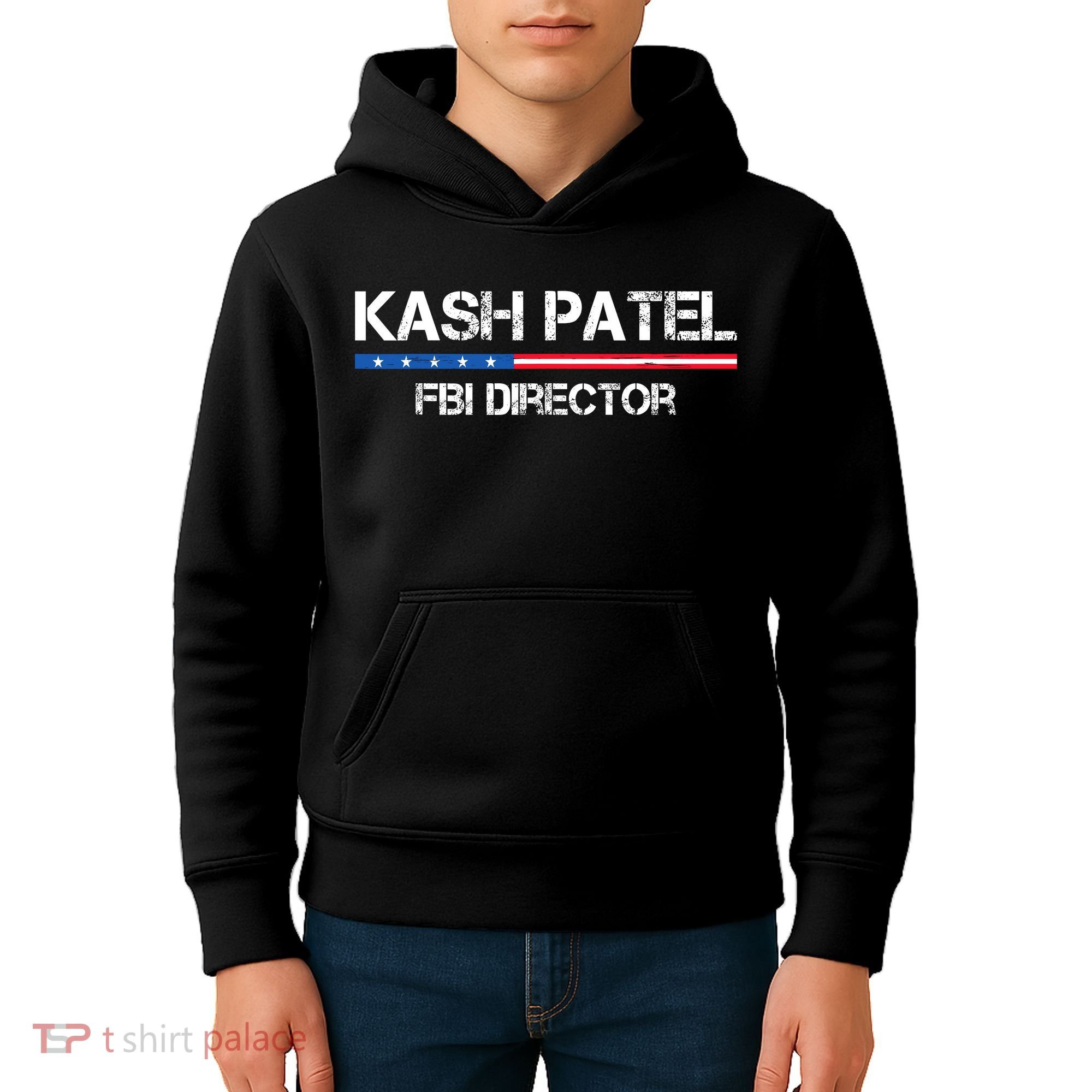 Kash Patel Fbi Director Kids Hoodie