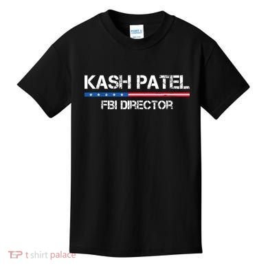 Kash Patel Fbi Director Kids T-Shirt