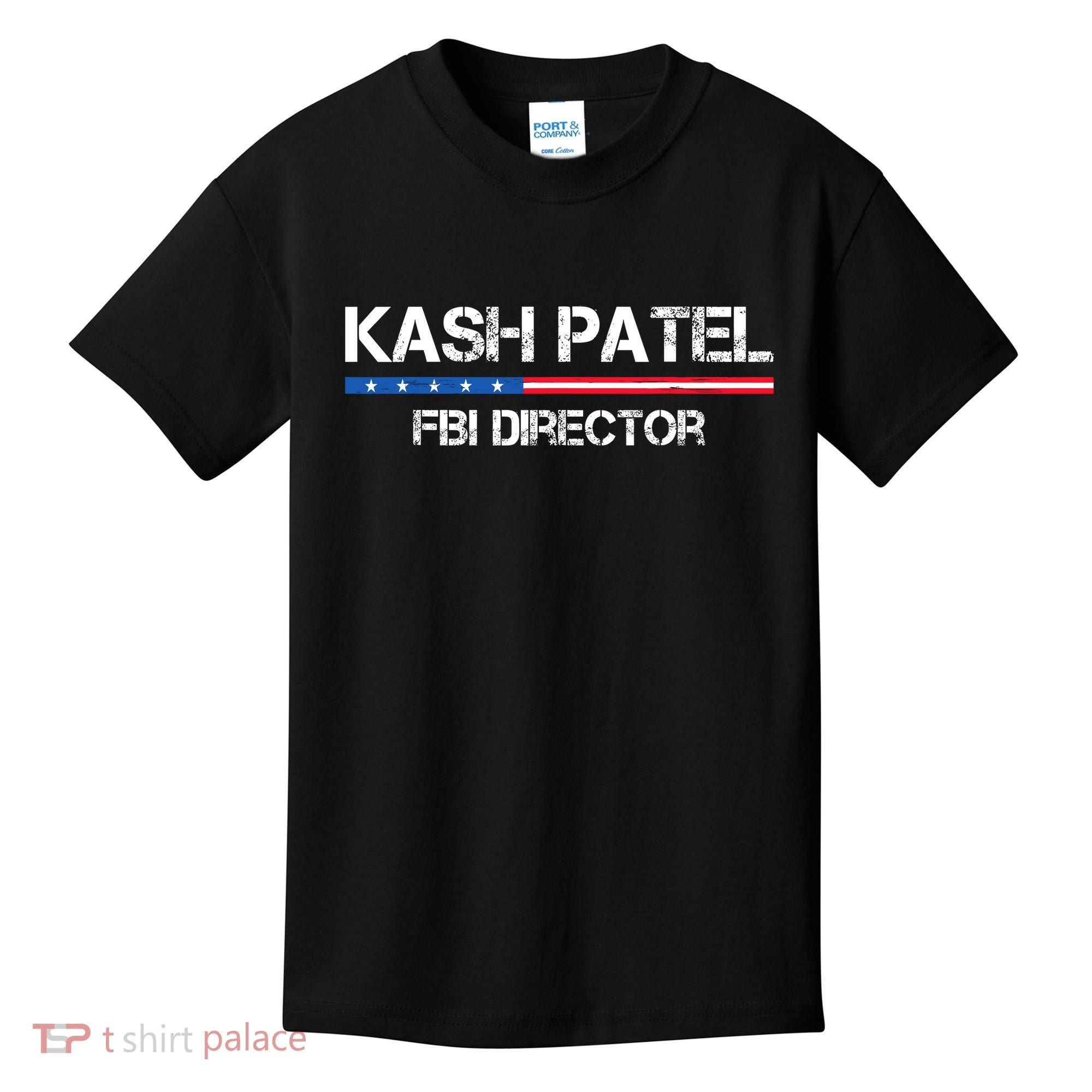 Kash Patel Fbi Director Kids T-Shirt