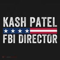 Kash Patel Fbi Director Patriotic American Flag Women's Hoodie thumb 2