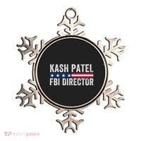 Kash Patel Fbi Director Patriotic American Flag Ornament thumb 0