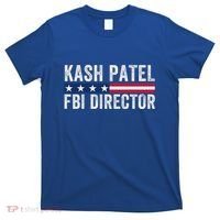 Kash Patel Fbi Director Patriotic American Flag T-Shirt thumb 0