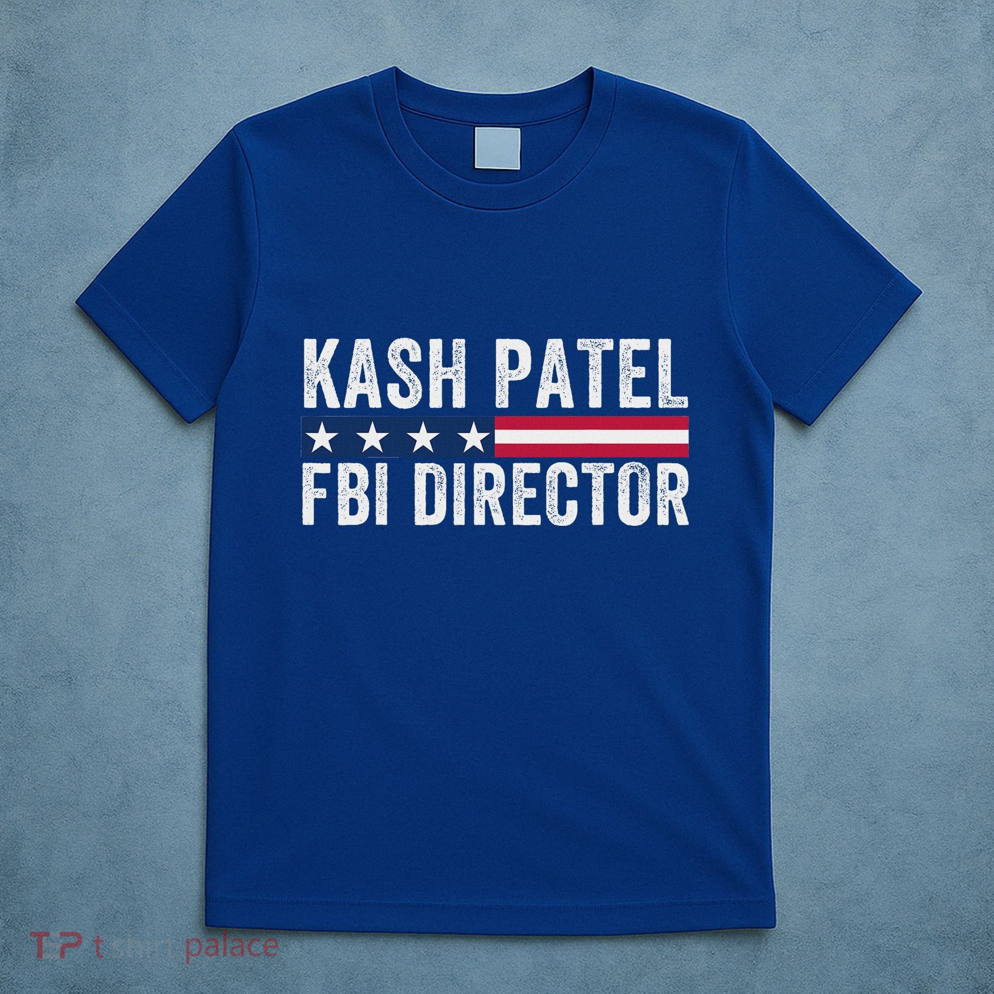 Kash Patel Fbi Director Patriotic American Flag T-Shirt