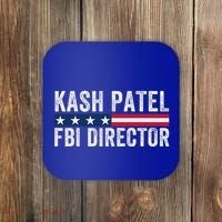 Kash Patel Fbi Director Patriotic American Flag Coaster thumb 0