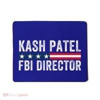 Kash Patel Fbi Director Patriotic American Flag Mousepad thumb 0