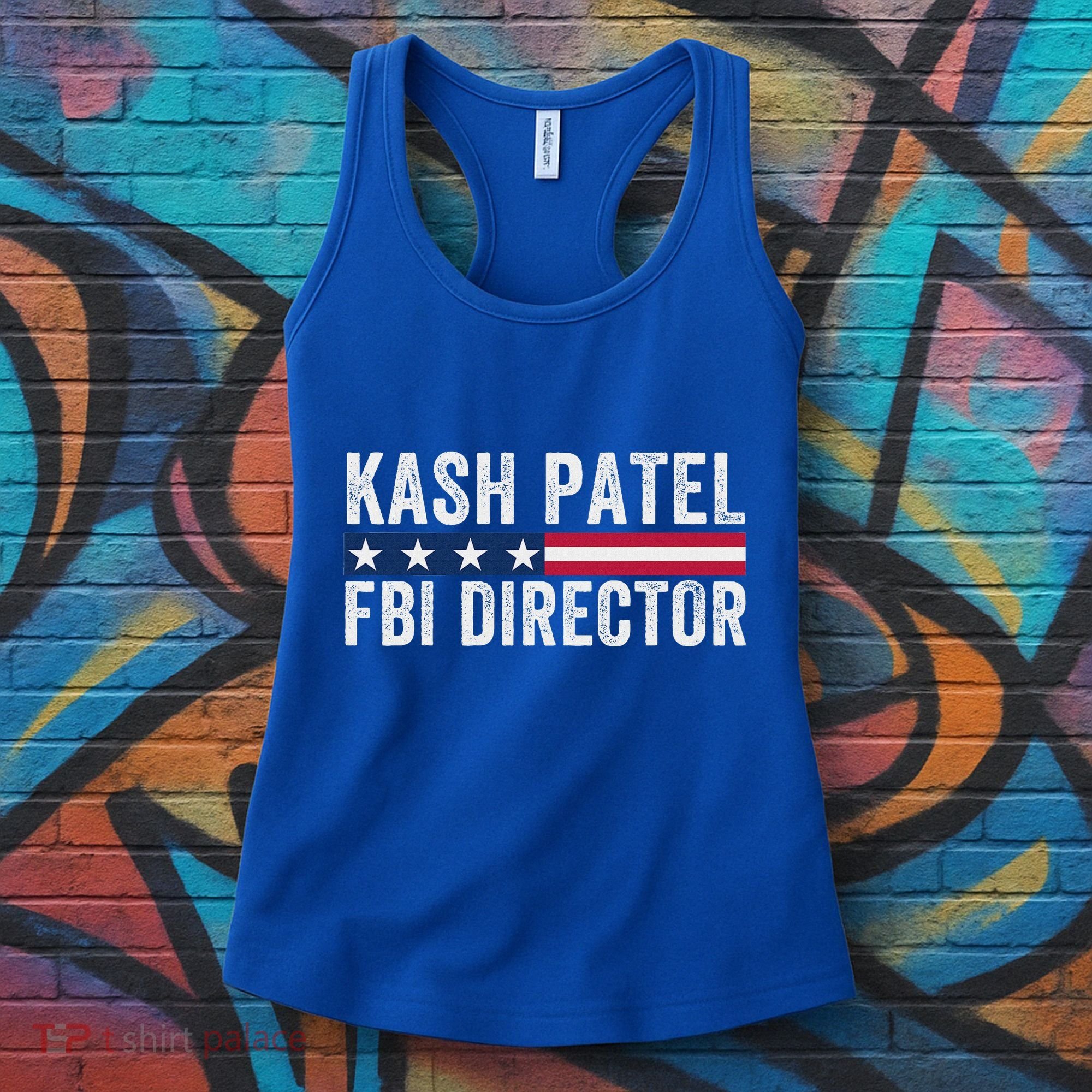 Kash Patel Fbi Director Patriotic American Flag Women's Tank Top
