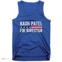 Kash Patel Fbi Director Patriotic American Flag Tank Top thumb 0