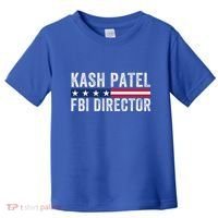 Kash Patel Fbi Director Patriotic American Flag Toddler T-Shirt thumb 0