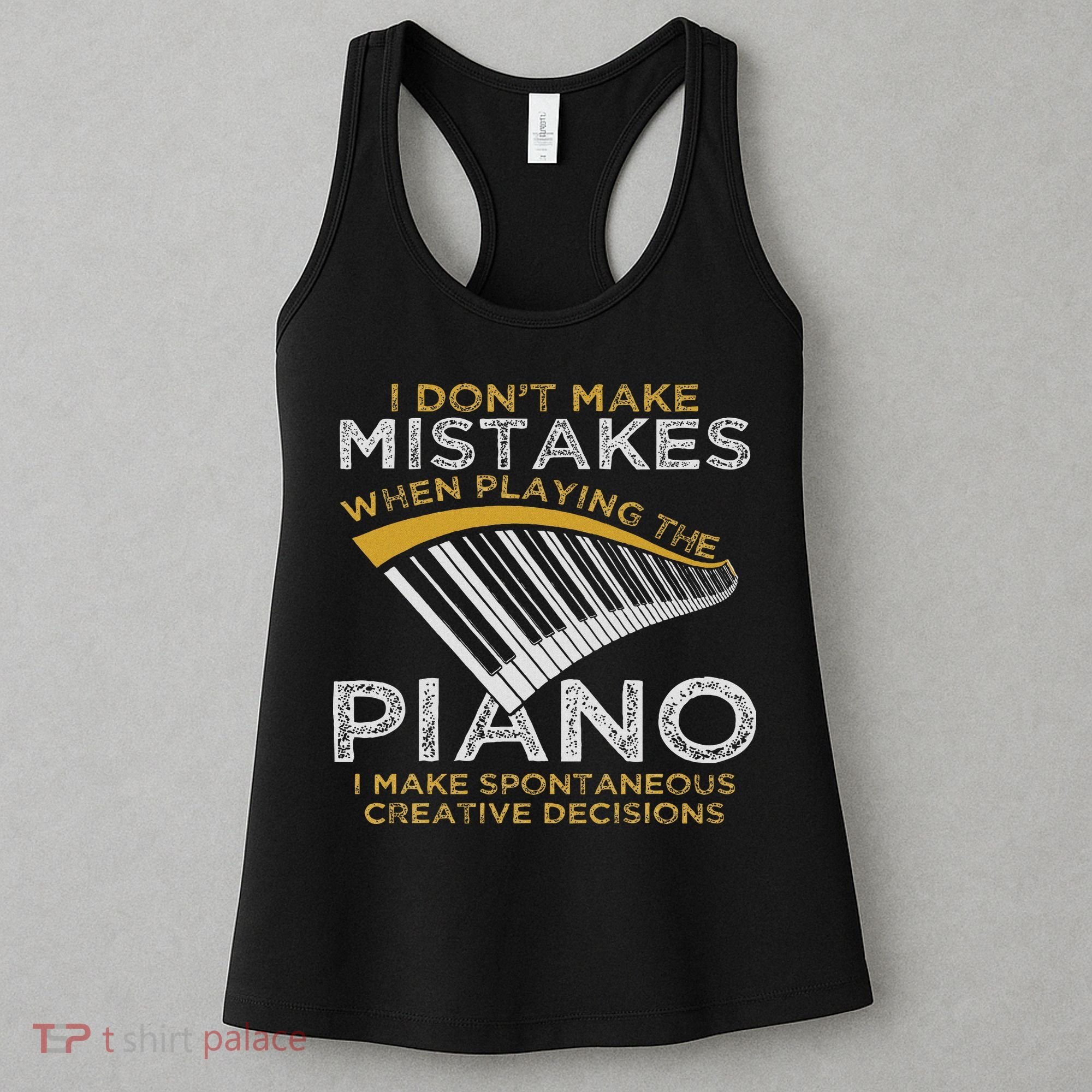 Keyboard Pianist Gifts Music Musician Piano Women's Tank Top