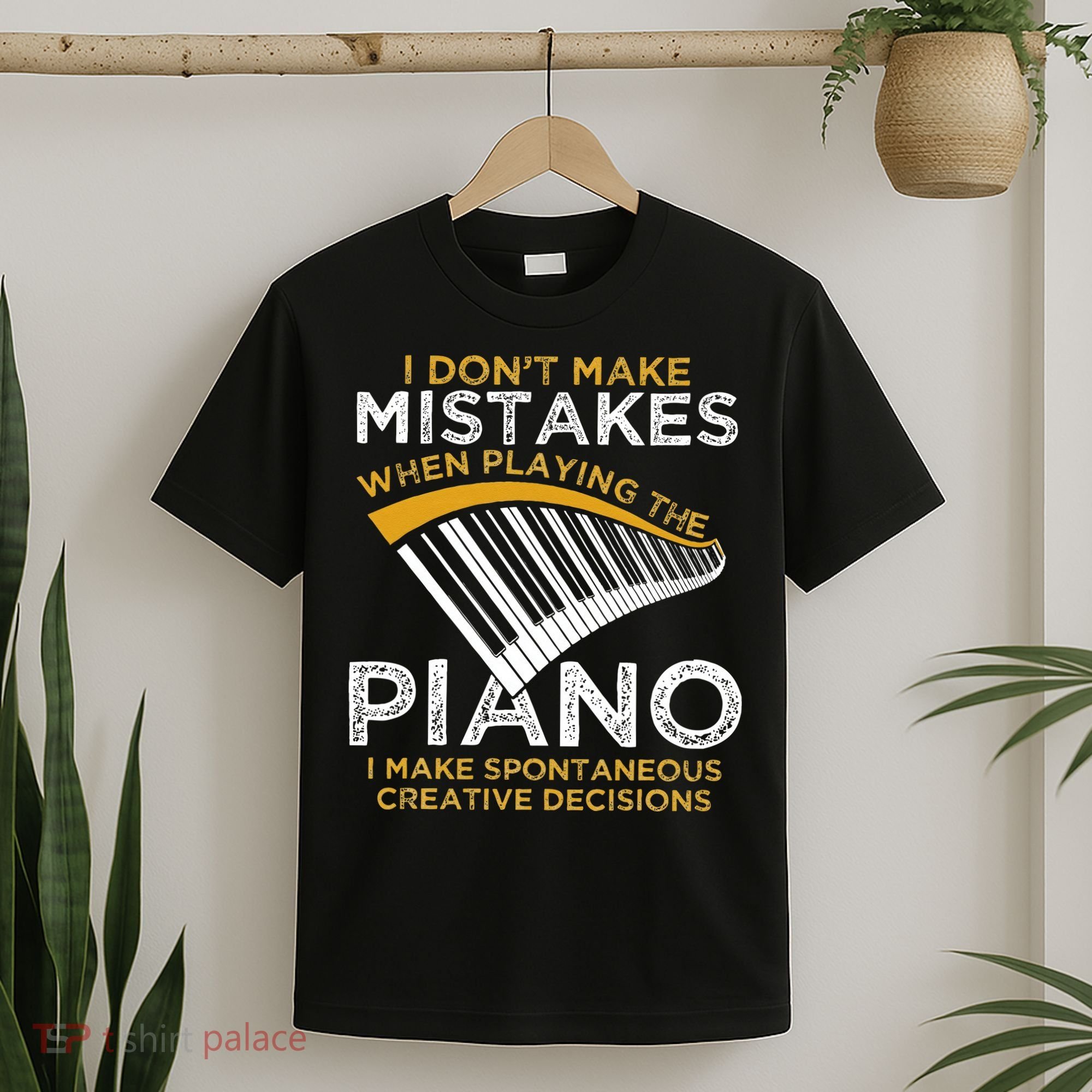 Keyboard Pianist Gifts Music Musician Piano T-Shirt