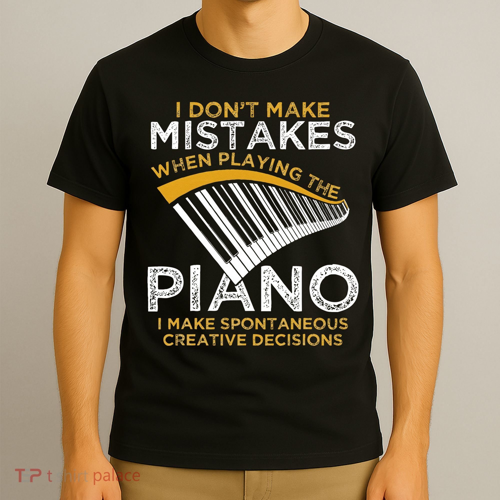Keyboard Pianist Gifts Music Musician Piano T-Shirt