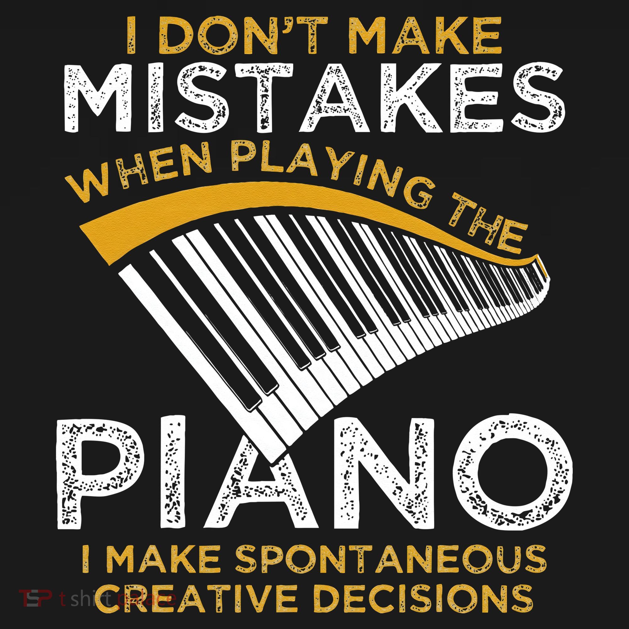 Keyboard Pianist Gifts Music Musician Piano T-Shirt