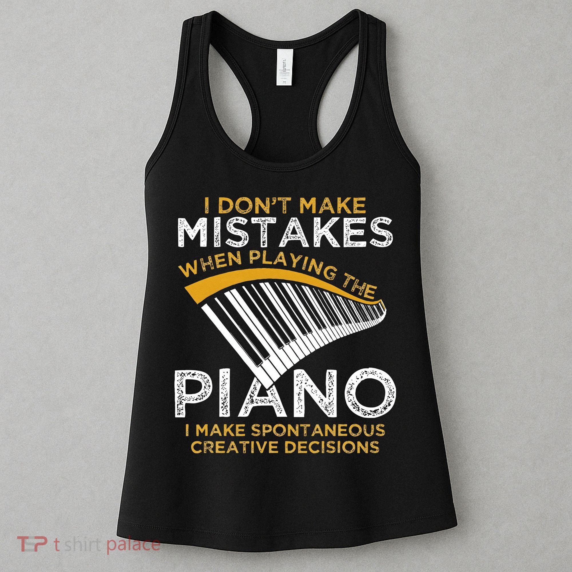 Keyboard Pianist Gifts Music Musician Piano Women's Tank Top