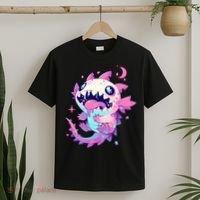 Kawaii Pastel Goth Creepy Cute Pi.nk Zombie Axolotl  T-Shirt thumb 2