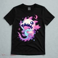 Kawaii Pastel Goth Creepy Cute Pi.nk Zombie Axolotl  T-Shirt thumb 5