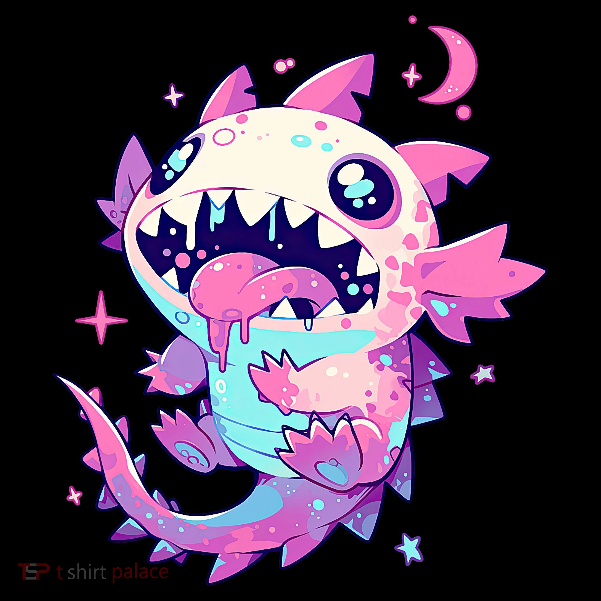 Kawaii Pastel Goth Creepy Cute Pi.nk Zombie Axolotl  Coffee Mug