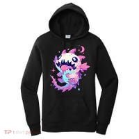 Kawaii Pastel Goth Creepy Cute Pi.nk Zombie Axolotl  Women's Hoodie thumb 0