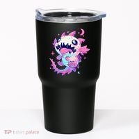 Kawaii Pastel Goth Creepy Cute Pi.nk Zombie Axolotl  Tumbler thumb 0