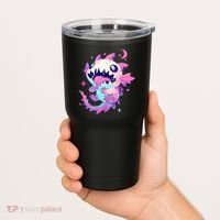 Kawaii Pastel Goth Creepy Cute Pi.nk Zombie Axolotl  Tumbler thumb 2