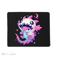 Kawaii Pastel Goth Creepy Cute Pi.nk Zombie Axolotl  Mousepad thumb 0
