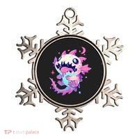Kawaii Pastel Goth Creepy Cute Pi.nk Zombie Axolotl  Ornament thumb 0