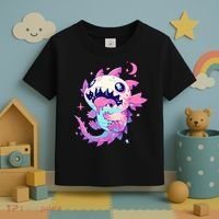 Kawaii Pastel Goth Creepy Cute Pi.nk Zombie Axolotl  Toddler T-Shirt thumb 3