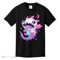 Kawaii Pastel Goth Creepy Cute Pi.nk Zombie Axolotl  Kids T-Shirt thumb 0