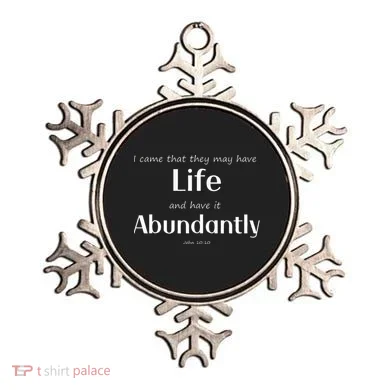 Kingdom Power Glory Christian Ornament