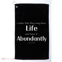 Kingdom Power Glory Christian Golf Towel thumb 0
