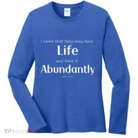 Kingdom Power Glory Christian Women's Long Sleeve Shirt thumb 0