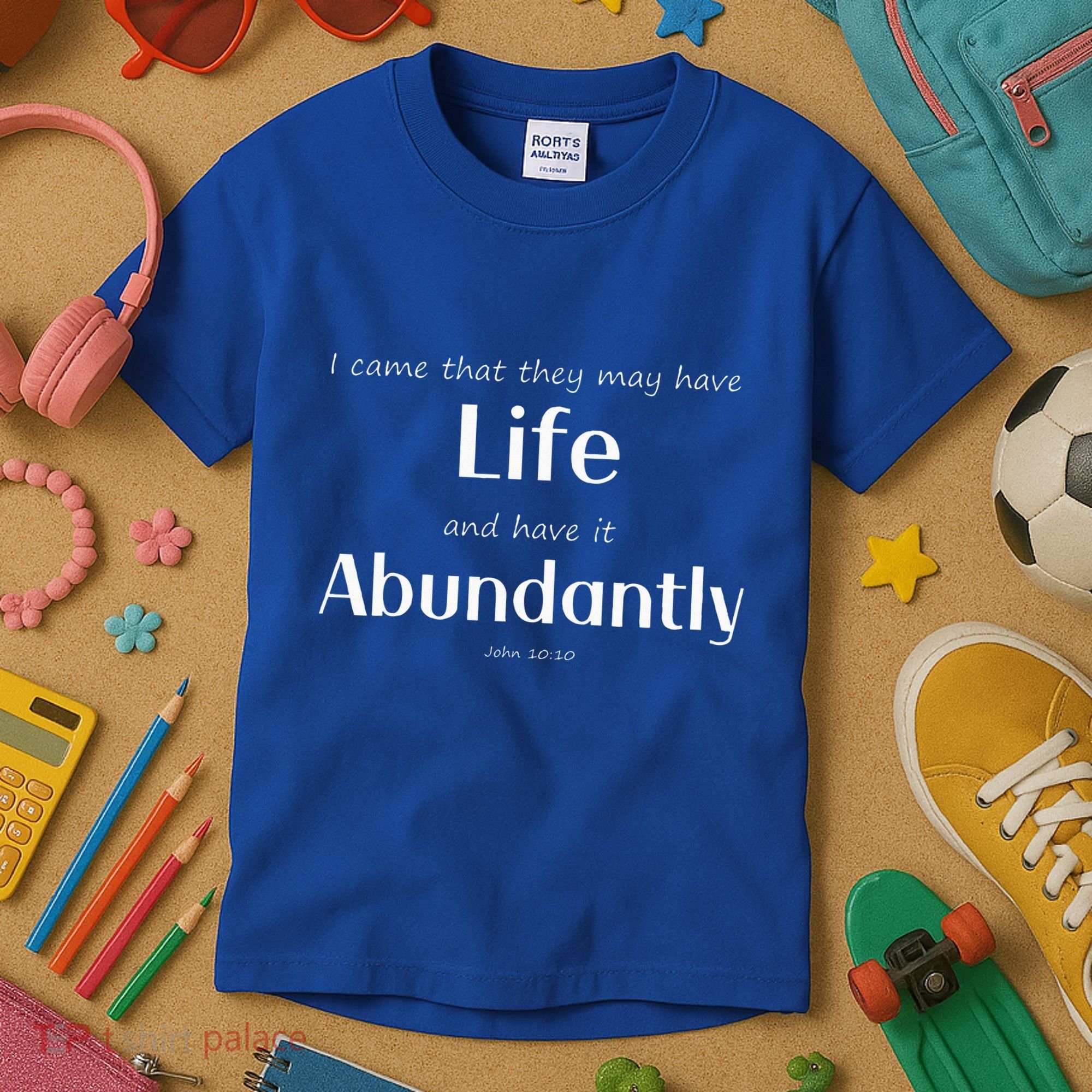 Kingdom Power Glory Christian Kids T-Shirt