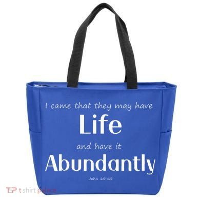 Kingdom Power Glory Christian Tote Bag