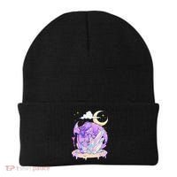 Kawaii Pastel Goth Cute Creepy Crystal Dragon  Beanie thumb 0