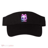 Kawaii Pastel Goth Creepy Cute Melty Pin.K Skull Visor thumb 0
