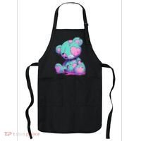 Kawaii Pastel Goth Creepy Cute Witchy Zombie Teddy Bear Apron thumb 0