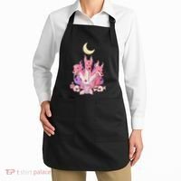 Kawaii Pastel Goth Strawberry Cerberus Creepy 3 Headed Dog  Apron thumb 2