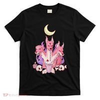Kawaii Pastel Goth Strawberry Cerberus Creepy 3 Headed Dog  T-Shirt thumb 0