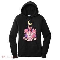 Kawaii Pastel Goth Strawberry Cerberus Creepy 3 Headed Dog  Women's Hoodie thumb 0