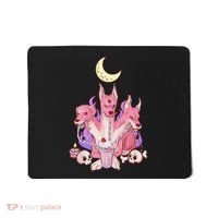 Kawaii Pastel Goth Strawberry Cerberus Creepy 3 Headed Dog  Mousepad thumb 0