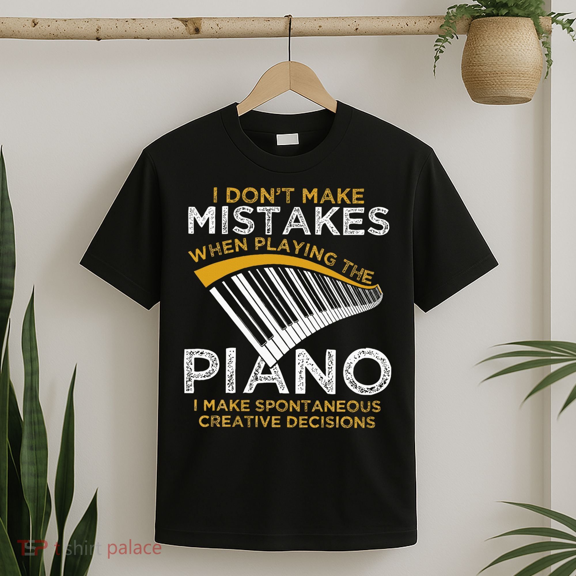 Keyboard Pianist Gifts Music Musician Piano T-Shirt