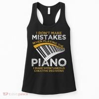 Keyboard Pianist Gifts Music Musician Piano Women's Tank Top thumb 0