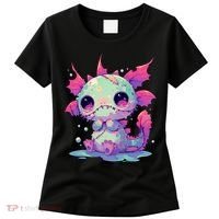 Kawaii Pastel Goth Creepy Cute Zombie Axolotl Women's T-Shirt thumb 0
