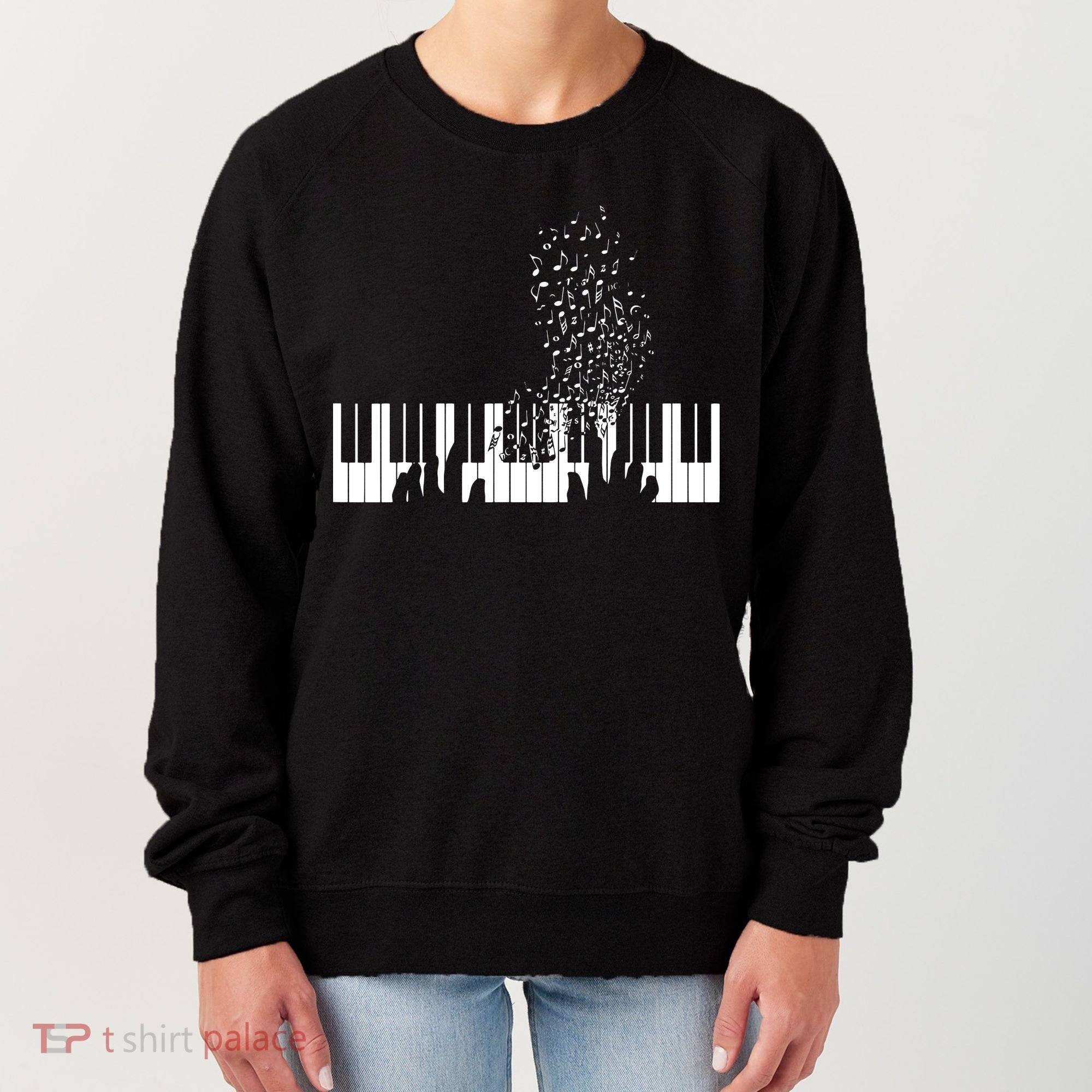 Keyboard Piano Gift For Men Women Kids Women's Sweatshirt
