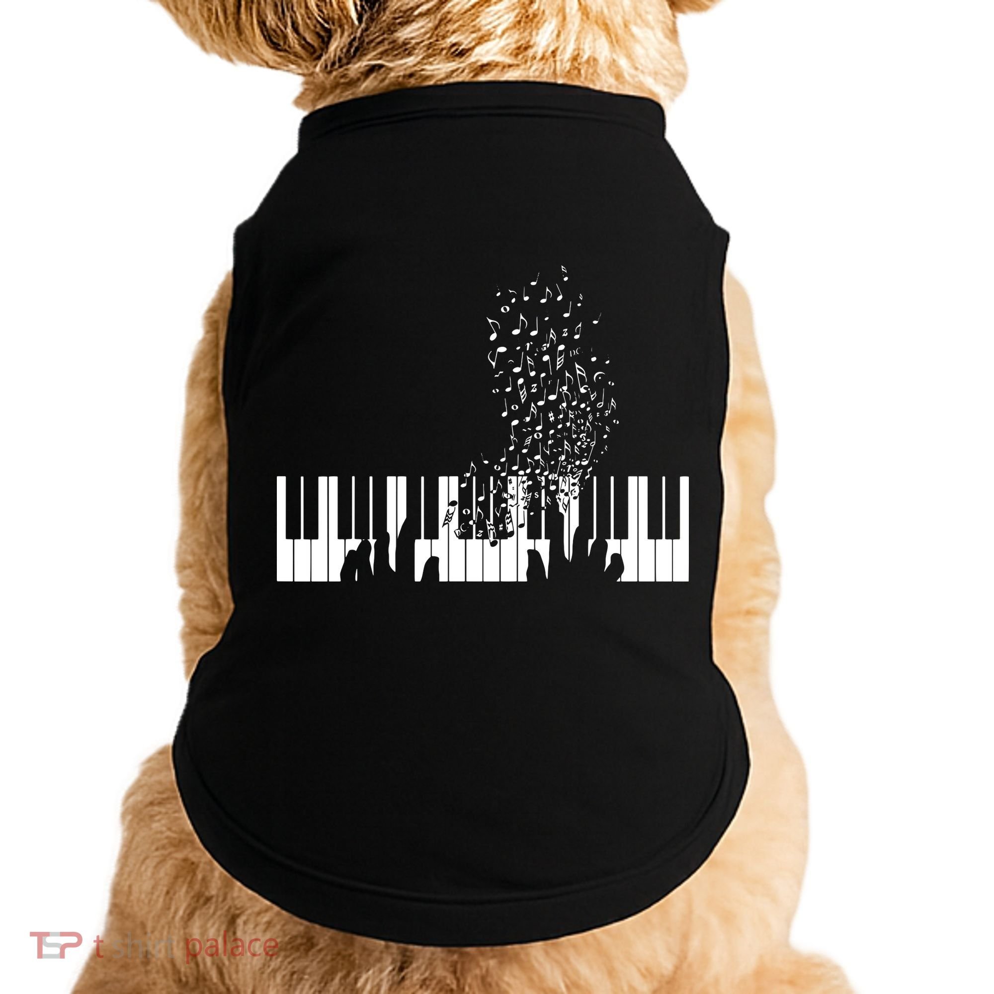 Keyboard Piano Gift For Men Women Kids Doggie Tank